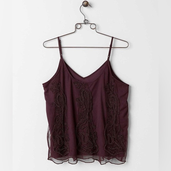 BKE BOUTIQUE Embroidered Tank Top - Picture 3 of 10